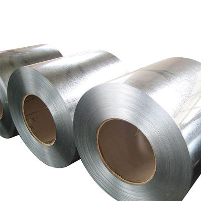 बड़ी स्टॉक और 1000mm या 1250mm की अनुकूलन चौड़ाई के साथ जस्ती लेपित स्टील कॉइल Z30 Z60 Z90 Z180