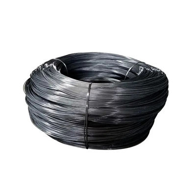 रोल्ड Ms नाखून बनाना स्टील वायर रॉड काला Annealed लोहे के तार कुंडल नाखून तार Sae1006 5.5mm 6.5mm