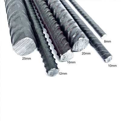 Hrb400 ग्रेड Astm स्टैंडर्ड पैटर्न कटिंग स्टील रेबर निर्माण स्थल के लिए अनुकूलन योग्य झुकने के लिए