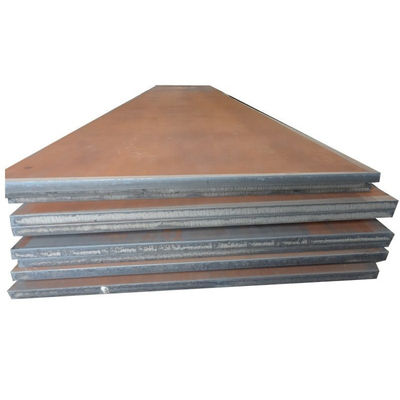 Q235b/Q345/A36/SS400 गर्म लुढ़का हुआ स्टील प्लेट घर्षण प्रतिरोधी
